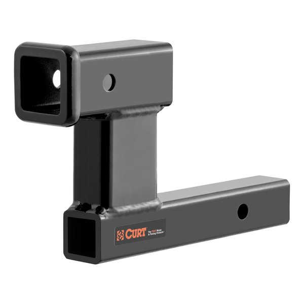 Curt Receiver Hitch Adapter, 2-in. Shank, 6-in. Drop, 7,500 lbs. 45808